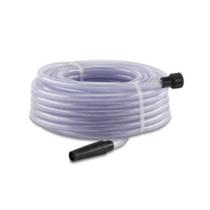 Mangueira Trançada 20m Slim Transparente com Engate e Esguicho Force Line