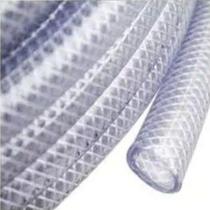Mangueira trançada cristal pvc pt 250 1 polegada 10 metros