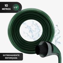 Mangueira Trançada Verde 10 Metros Hidropistola