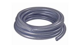 Mangueira Transparente PT250 Atóxica Chopp Cristal Trançada 1/2 Polegada - 40 Metros