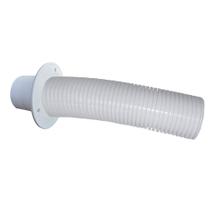Mangueira Trident Marine Stern Flex 3m branca com flange de popa Mangueira Trident Marine Stern Flex 3m branca com flange de popa
