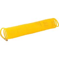 Mangueira/tubo Poliuretano Amarelo, Espiral, Conector 1/4"npt Macho, 5,0 mm x 8,0 mm, com 10,0 m, Vonder Mangueira/tubo Poliuretano Amarelo, Espiral, Conector 1/4"npt Macho, 5,0 mm x 8,0 mm, com 10,0 m, Vonder