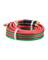 Mangueira VEVOR Oxigênio Acetileno 15 pés x 1/4 de polegada 300 PSI T Grade Mangueira VEVOR Oxigênio Acetileno 15 pés x 1/4 de polegada 300 PSI T Grade