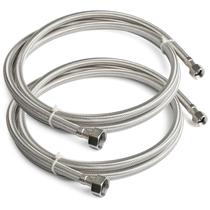 Mangueiras de alimentação para torneira Midanya 183 cm em aço inoxidável 1/2" x 3/8" Mangueiras de alimentação para torneira Midanya 183 cm em aço inoxidável 1/2" x 3/8"