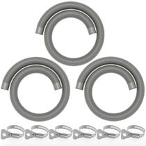 Mangueiras para piscina Poolvio 3 unidades 3,8 cm x 150 cm resistentes aos raios UV