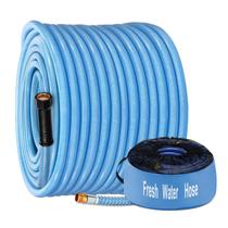 Manguera de agua Kohree de 30 m, flexible y segura para agua potable, para RV