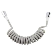 Manguera de Ducha Flexible Simlug con Resorte ABS para Rociador de Bidé Gris