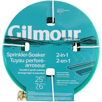 Manguera de Riego Gilmour 2 en 1 con Aspersor y Empapador 7.6 m Manguera de Riego Gilmour 2 en 1 con Aspersor y Empapador 7.6 m