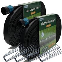 Manguera empapadora Secbulk 46m enlazable para riego de jardín Manguera empapadora Secbulk 46m enlazable para riego de jardín