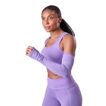 Manguito Authen Coat Compressao C/ Abertura Relogio Roxo