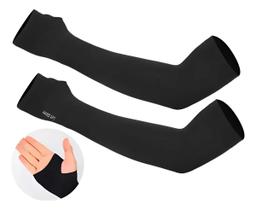 Manguito Ciclismo Moto Proteção Solar UVA Bike Sem Costura Manguito Ciclismo Moto Proteção Solar UVA Bike Sem Costura