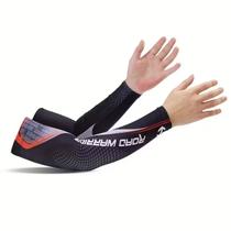 Manguito Longo Térmico e Compressão Gold Sports Road Warrior Dry Proteção Solar Uv+50 - 2 pçs