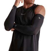 Manguito Lupo Proteção UV50+ Unissex Preto Manguito Lupo Proteção UV50+ Unissex Preto