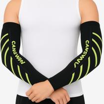 Manguito Protetor UV50 Compressão Esportiva Bike Vôlei Tênis
