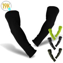 Manguito Pulso Esportivo Ciclismo Térmico Futebol Esportes Proteção Braços Proteção Solar Uv +50