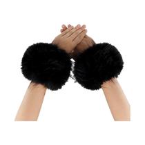 Manguitos De Pulso De Pele Sintética Para Inverno, Acessórios De Fantasia Para Festas De Halloween E Manguitos De Pulso De Pele Sintética Para Inverno, Acessórios De Fantasia Para Festas De Halloween E