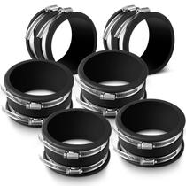 Manguitos flexíveis de controle de poeira Minatee para conexões de encanamento