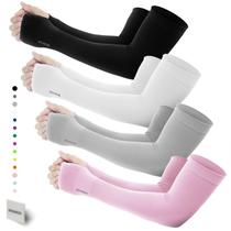 Manguitos GOUNOD com proteção UV e resfriamento, com abertura para o polegar Manguitos GOUNOD com proteção UV e resfriamento, com abertura para o polegar