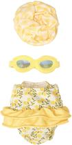 Manhattan Toy Wee Baby Stella Fun in The Sun 3 Piece Baby Doll Swim Outfit for 12" Dolls