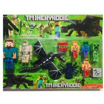 Manicraft Dragão Kit Com 10 Acessórios Articulados Bonecos Cartelado Manicraft Dragão Kit Com 10 Acessórios Articulados Bonecos Cartelado