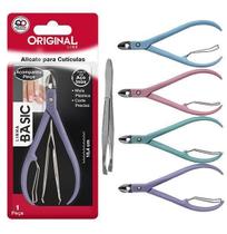 Manicure Alicate Cuticula Inox 4'' 10Cm + Pinca Sobrancelha Manicure Alicate Cuticula Inox 4'' 10Cm + Pinca Sobrancelha