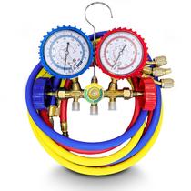 Manifold Ar Condicionado E Refrigeração R22/r404a/r134a Com Mangueira 90 Cm