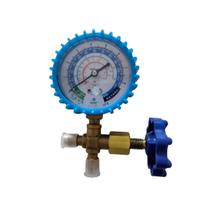 Manifold Baixa 1 Via Simples 0/180 PSI Gás R22 / R134a / R404a / R407