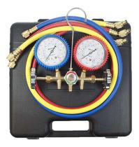 Manifold c/ Maleta Surhya R410 R32 c/3 mangueiras 90cm Manifold c/ Maleta Surhya R410 R32 c/3 mangueiras 90cm
