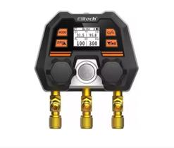 Manifold Digital 2 Vias Com Bluetooth Ms100 Elitech