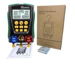 Manifold Digital 2 Vias Com Medidor De Vácuo Dy517 Duoyi