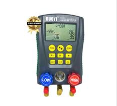 Manifold Digital 2 Vias Com Medidor De Vácuo Dy517a Duoyi