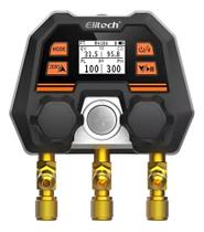 Manifold Digital Para Refrigeração Ar Condicionado Com Estoj