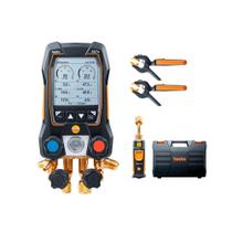 Manifold Digital Testo 557s Inteligente Com Sondas Wireless De Vacuo E Temperatura De Pinça - 05645571 Manifold Digital Testo 557s Inteligente Com Sondas Wireless De Vacuo E Temperatura De Pinça - 05645571