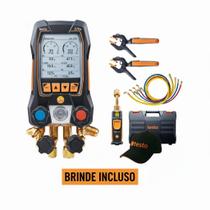 Manifold Digital Testo 570s Com 4 Mangueiras, Maleta e Vacuômetro Testo 552i