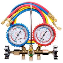 Manifold Gás R410a com Mangueiras 90cm Suryha