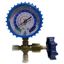 Manifold Manômetro 1 Via Alta para gás R12 R22 R134A R404A