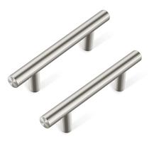 Manija de Gabinete Onateel en Acero Inoxidable Níquel Cepillado 12.7 cm