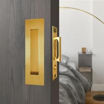 Manija para puerta corrediza empotrada senharvest oro 18 cm