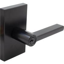 Manija para Puerta Stone Harbor Hardware Viena Negro Mate con Llave KW Manija para Puerta Stone Harbor Hardware Viena Negro Mate con Llave KW