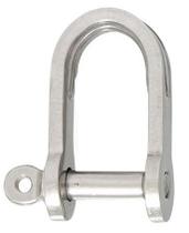 Manilha Anilha Balão Tornel Plana 5 Mm Em Aço Inox Até 152Kg