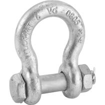 Manilha Curva, 3/4", 4,75 T, com Porca e Cupilha, Vonder Plus OstenVonder