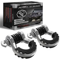 Manilha D Ring AUTMATCH 3/4" com resistência à ruptura de 41.887 libras (pacote com 2)