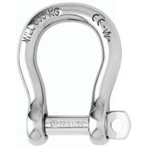 Manilha de arco com travamento automático Wichard de diâmetro 6 mm - 1/4 de polegada Manilha de arco com travamento automático Wichard de diâmetro 6 mm - 1/4 de polegada