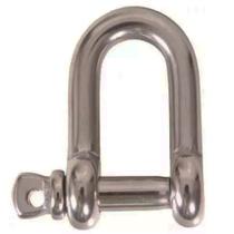 Manilha Em Aço Inox 316 Modelo Reta Com Pino 12Mm Manilha Em Aço Inox 316 Modelo Reta Com Pino 12Mm