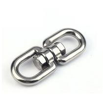 Manilha Em Aço Inox 8 Mm Para Cabo De Aço Com Destorcedor