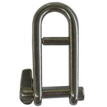 Manilha Inox Reta Longa Com Pino Chave E Barra 6Mm Manilha Inox Reta Longa Com Pino Chave E Barra 6Mm