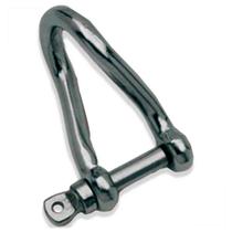 Manilha Nautos 91388 8mm Torcida Longa Inox Manilha Nautos 91388 8mm Torcida Longa Inox