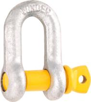 Manilha p/ cabo de aço 7/8" reta pesado galv Vonder Plus