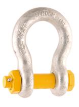 Manilha Para Cabo De Aço 7/8 Curva Pesado Galvanizado Com P