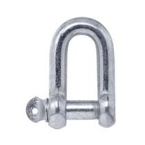 Manilha Reta Leve 1-4'' para Trabalho Até 300 Kgf em Aço Carbono 1045 Galvanizado Carbostorm Manilha Reta Leve 1-4'' para Trabalho Até 300 Kgf em Aço Carbono 1045 Galvanizado Carbostorm